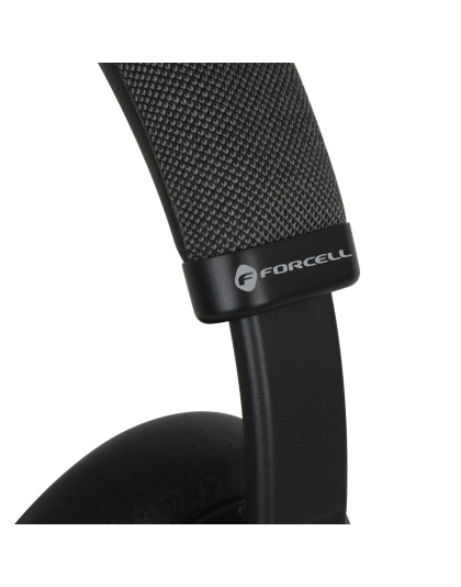 FORCELL F-AUDIO Touch Beat słuchawki bezprzewodowe bluetooth nagłowne ANC czarne